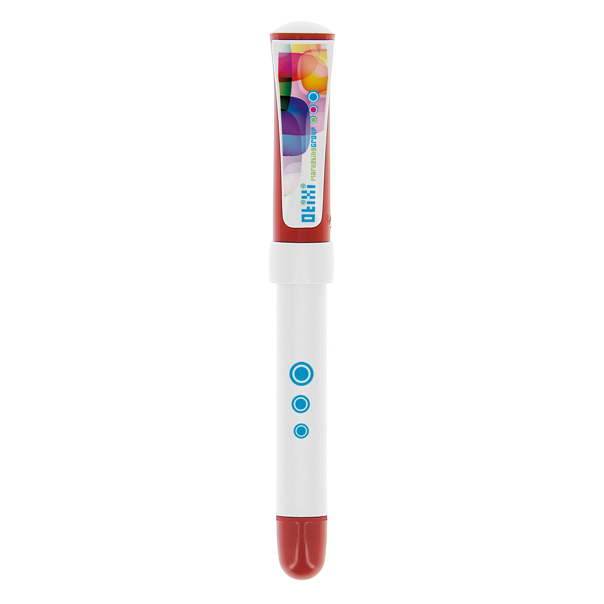 Stylo-bille BIC® à personnaliser XS Finestyle Blanc - rouge - encre noire